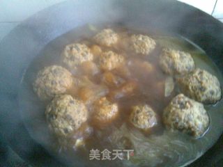 Meat Ball with Soy Sauce recipe