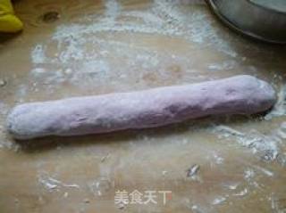 Natural Colored Purple Sweet Potato Steamed Buns recipe
