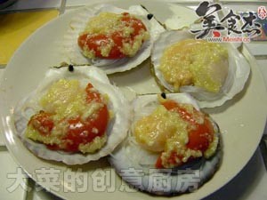 Steamed Scallops with Garlic Vermicelli recipe