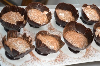 Chocolate Petal Bowl recipe