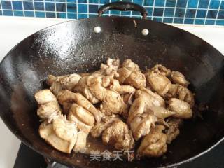 Roasted Fresh Lotus Root with Chicken Nuggets recipe