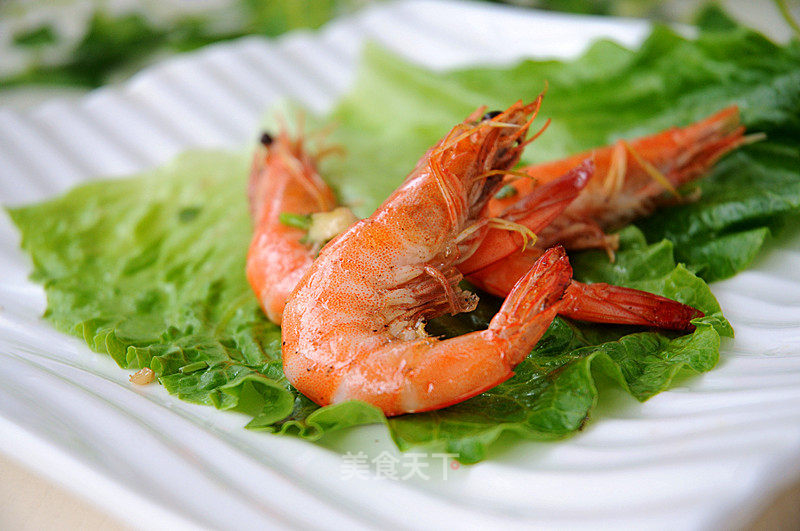 #aca烤明星大赛# Spicy Grilled Shrimp with Black Pepper recipe