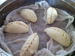 Eggplant Steamed Buns recipe