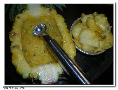 Pineapple Fruit Fried Rice recipe