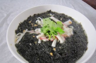 Crab Shredded Seaweed Soup