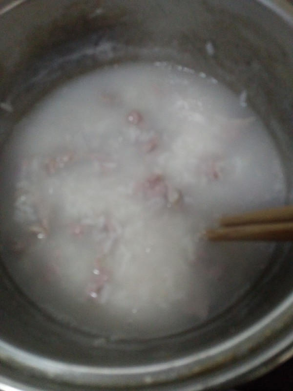 Congee with Preserved Egg and Lean Meat recipe