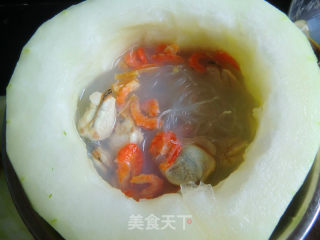 Seafood Winter Melon Cup recipe