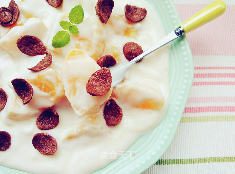 Yogurt with Sweet Orange recipe