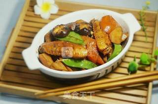 Roasted Chicken Wings with Burdock and Lotus Root recipe