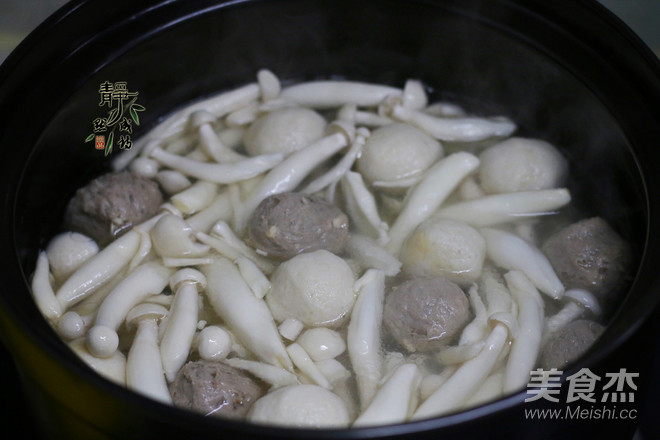 Meatball Mushroom Soup recipe