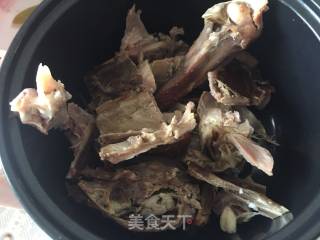 Stir-fried Duck Rack recipe