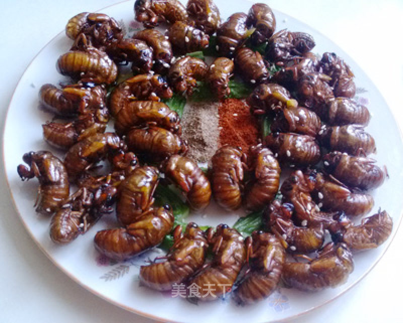 Fried Golden Cicada's Easiest Holiday Dish Deep-fried Zhi Hou recipe