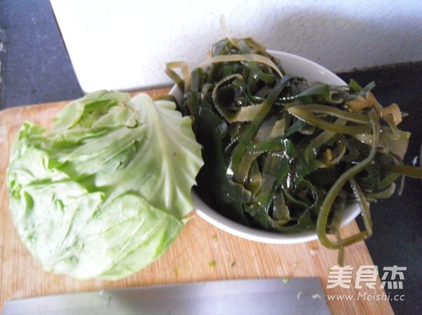 Seaweed Shredded Cabbage recipe