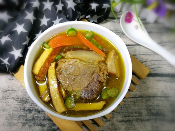 Bean Curd Beef Soup recipe