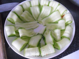 Cucumber with Pork Ears recipe