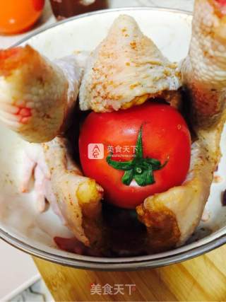 Colorful Roast Chicken recipe