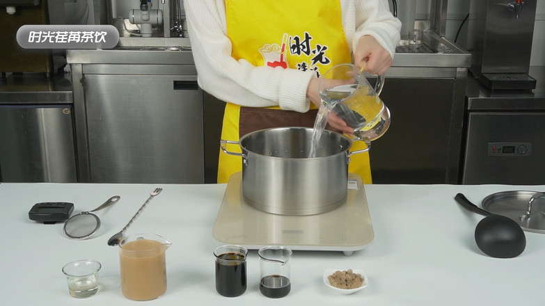 The Practice of Brown Sugar Pearl Milk Tea recipe