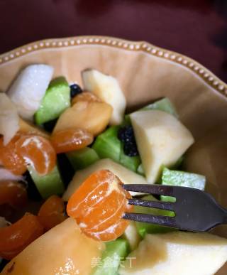 Lemon Honey Fruit Salad recipe