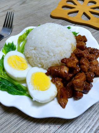 Braised Pork on Rice recipe