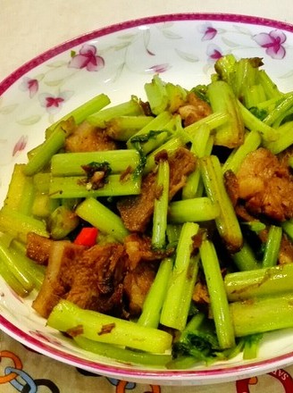 Stir-fried Twice-cooked Pork with Celery recipe