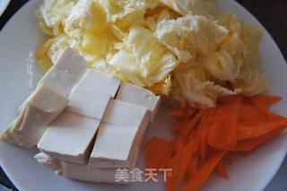 Tofu Stewed with Cabbage recipe