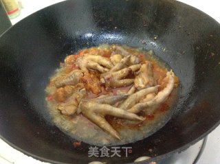 Sour Plum Chicken Feet recipe