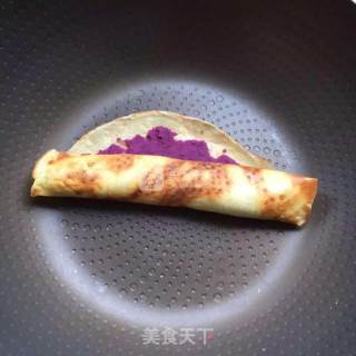 Milk Egg Purple Sweet Potato Roll recipe