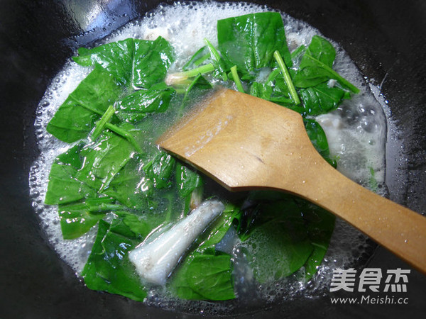 Spinach and Shrimp Soup recipe