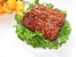 Grilled Short Ribs of Barbecued Pork Sauce recipe