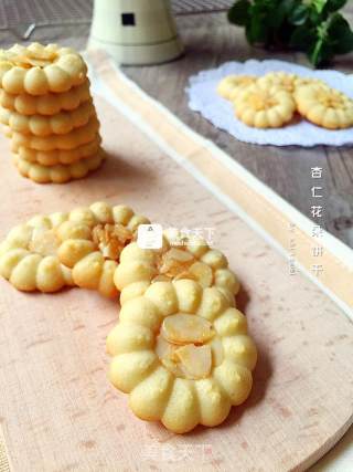 #aca烤明星大赛#almond Biscuits recipe