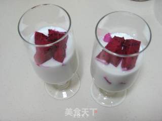 Dragon Fruit Yogurt Cup recipe