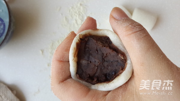 Bean Paste and Peanut Rice Cake recipe