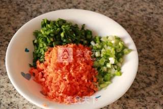 Stir-fried Millet with Leeks recipe