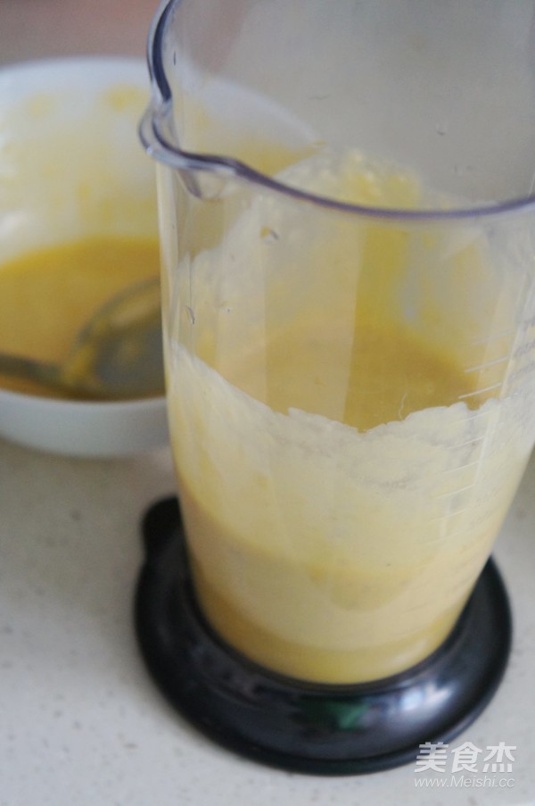 Taro Mango Omelette recipe