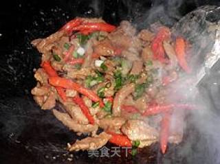 Fourteen of The New Year's Dishes, Spicy and Tender ------ Hang Jiao Beef Tenderloin recipe