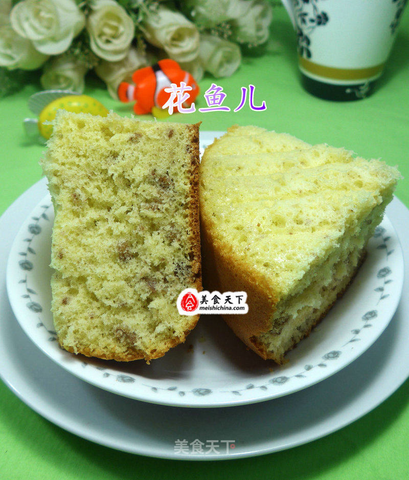 Walnut Sponge Cake recipe