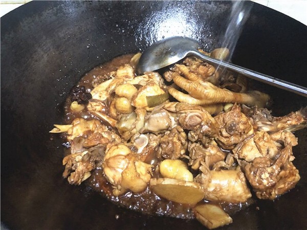 Chestnut Roast Chicken recipe