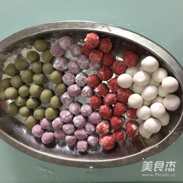Multicolored Yuanzi recipe