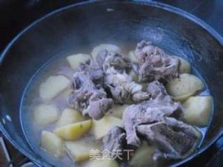 [spine Stewed Potatoes] recipe