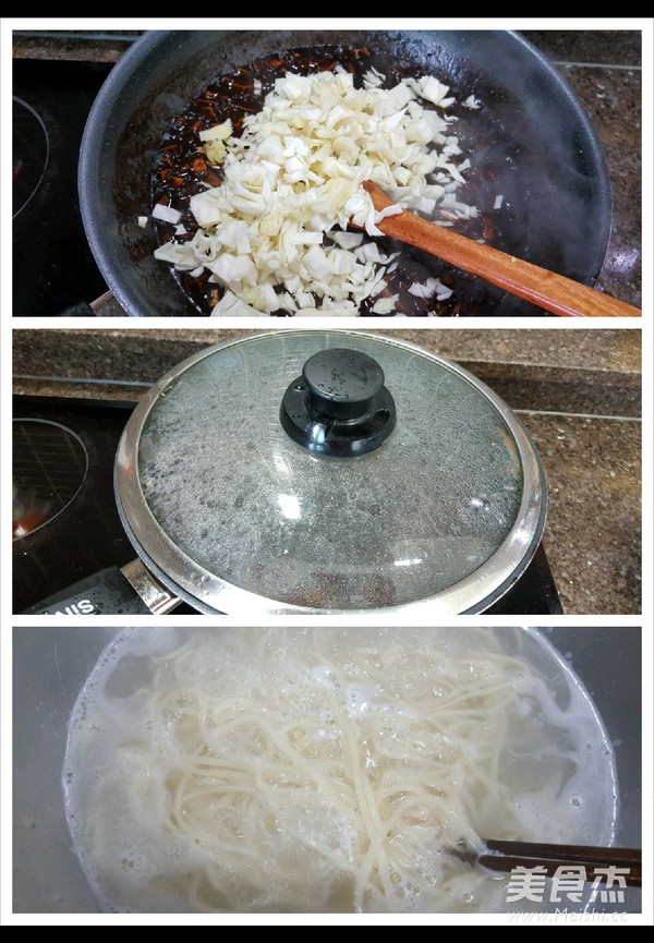 Korean Fried Noodles recipe