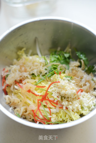 Refreshing Chinese Cabbage Sting Peel recipe