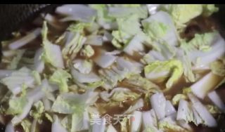 Pork and Cabbage Stewed Vermicelli--winter Healthy Vegetable recipe