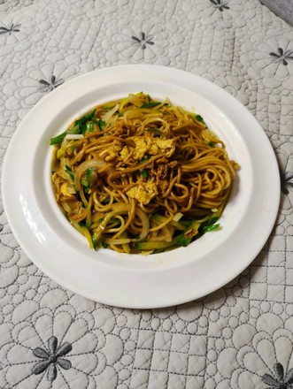 Fried Noodles with Egg recipe