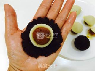 Mochi Bean Paste Egg Yolk Crisp recipe