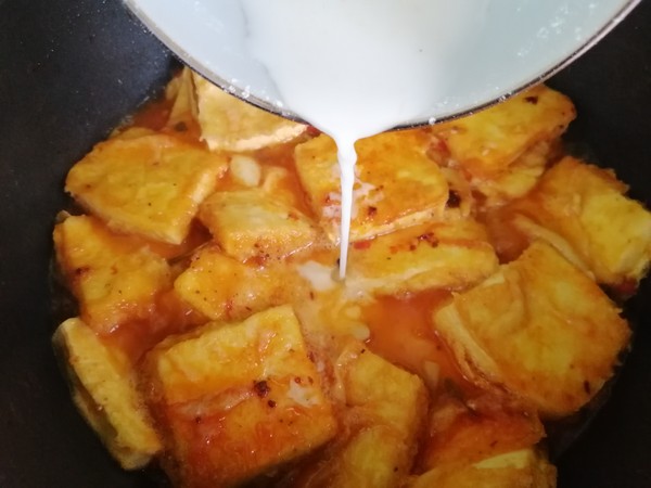 Spicy Pot Tumbled Tofu recipe