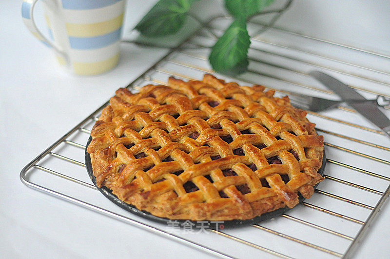 Sweet Purple Potato Pie recipe