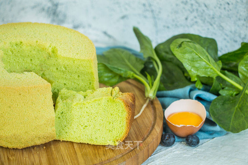 Green and Nice Spinach Chiffon recipe