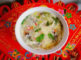 #团圆饭# Hot and Sour Egg Soup recipe