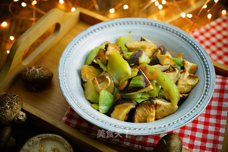 Stir-fried Vegetables with Mushrooms recipe
