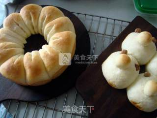 Bunny Squeezes Bread and Little Lion Squeezes Bread recipe